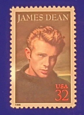 1996 Scott #3082 - 32¢ James Dean - Legends of Hollywood - Single