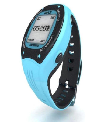 PYLE SPORTS Multifunction Digital LED Training Watch, GPS Navigation PSGP310BL