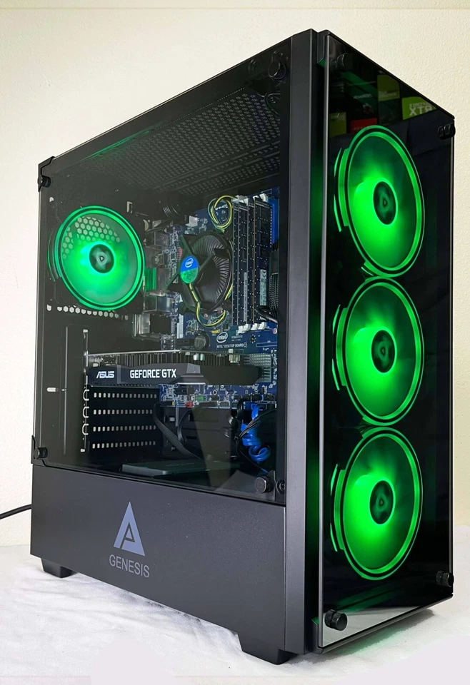 Gaming computer pc intel core i7 GTX 1650 windows 10 HDMI 3TB HDD WiFi SSD 16RAM - Image 3 of 4