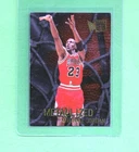 MICHAEL JORDAN 1996-97 Fleer Metal METALLIZED Basketball Card #128 Chicago Bulls