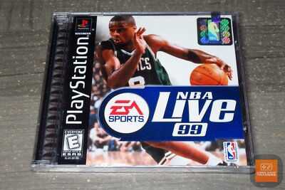NBA Live 99 PlayStation 1, PS1 1998 FACTORY SEALED!