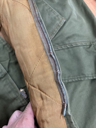 OG VTG WW2 1940s B9 Parka US ARMY AIR FORCE Flight Coat Jacket Talon - 第 9/9 張圖片