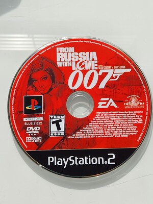 From Russia With Love (Sony PlayStation 2, 2005 PS2) DISC ONLY