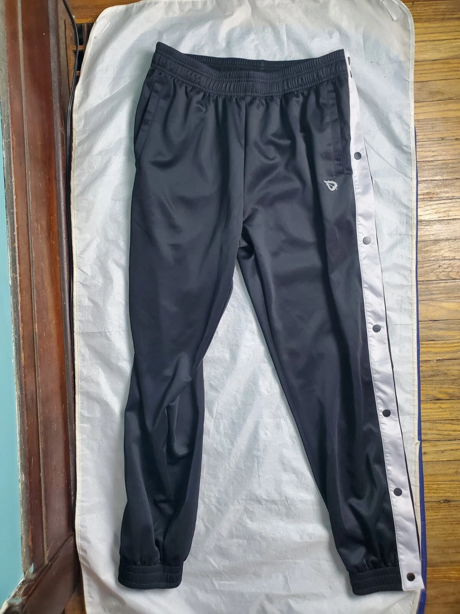 Baleaf Men's Size Large L Tear Away Basketball Pants Black