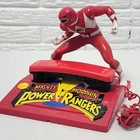 Vtg 1994Mighty Morphin Power Rangers Landline Sabans Red Ranger Telephone