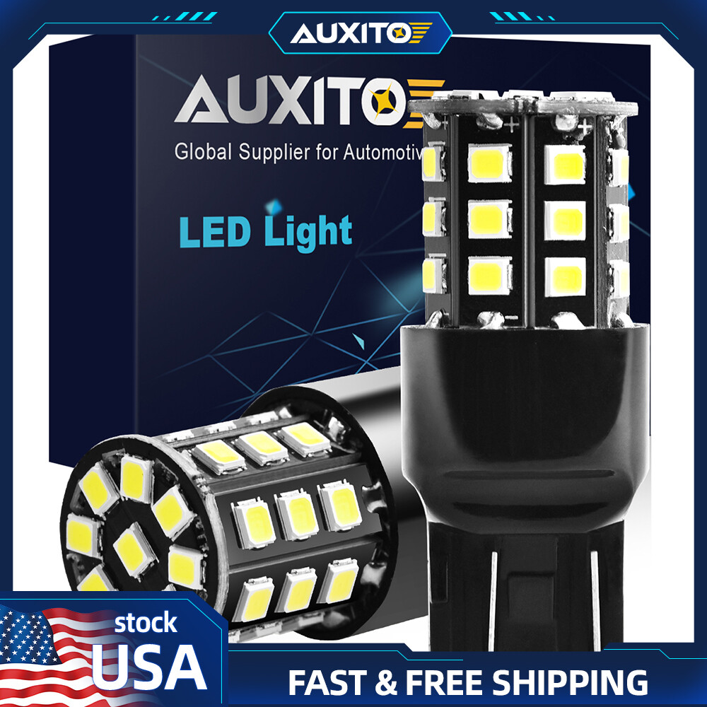 2X Ultra-Bright LED Backup Reverse Lights 7440 7443 7444 W21W White