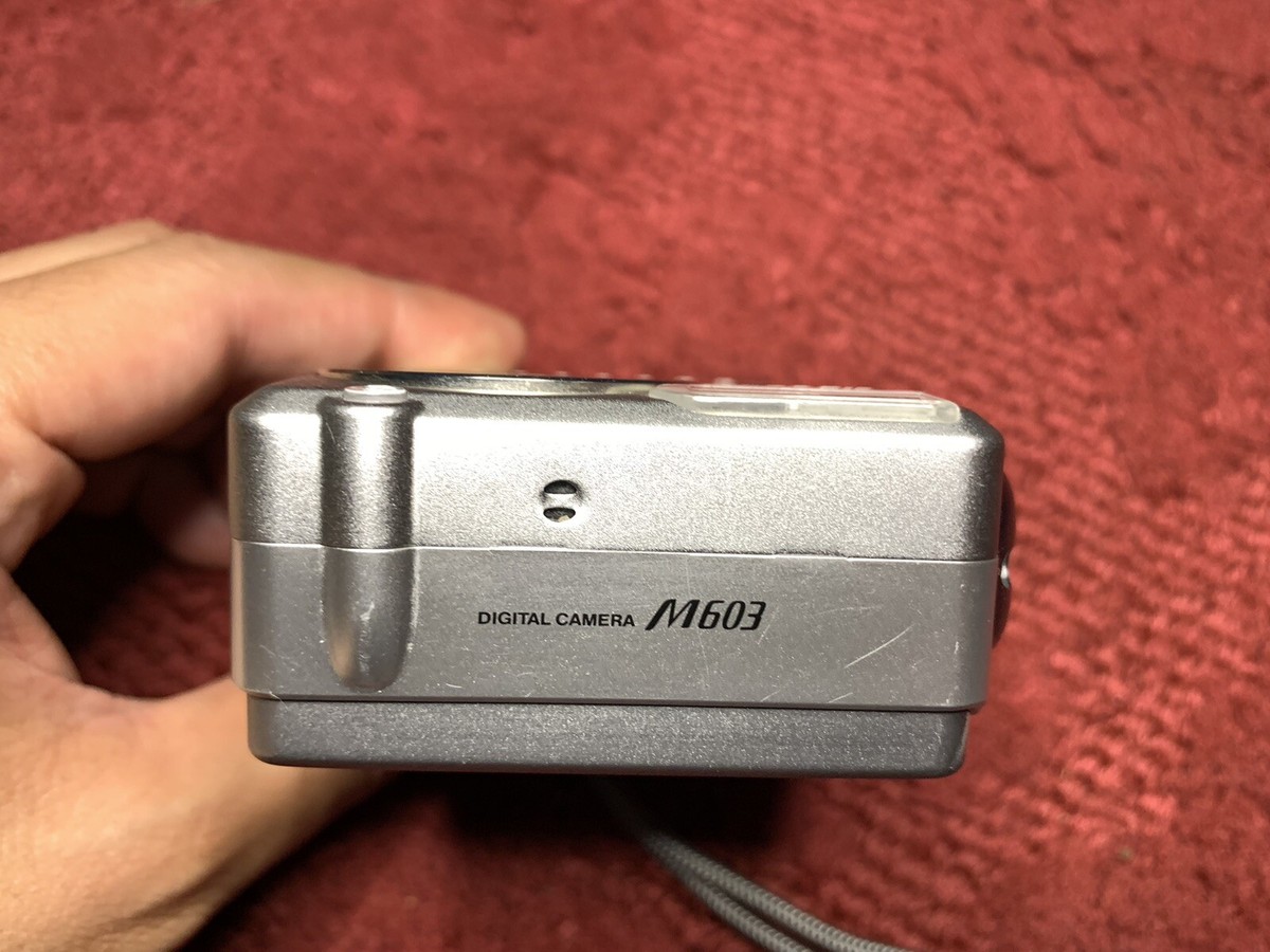 Fujifilm FinePix M603 3.1MP 2x Zoom Camera Silver Rare