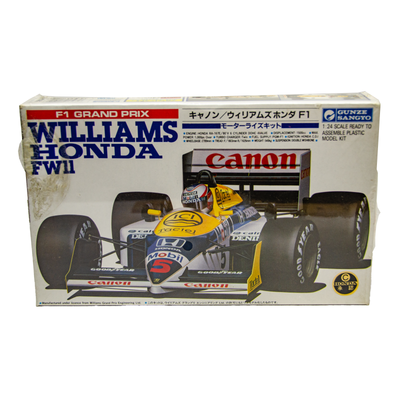 Gunze Sangyo F1 Grand Prix Williams Honda FW11 Japan 1:24 Gunze Sangyo F1 Grand Prix Williams Honda FW11 Japan 1:24