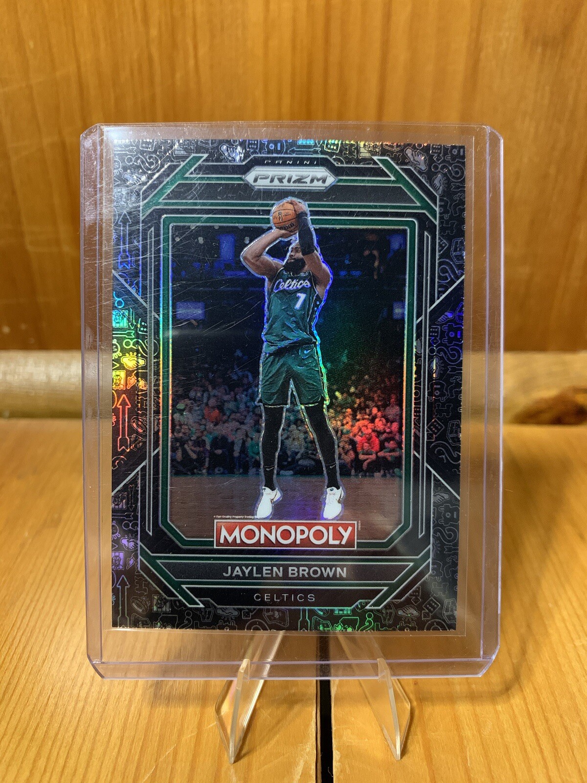 Jaylen Brown 2022-23 Panini Prizm Monopoly #5 Black Icons SP
