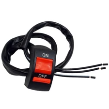 7/8" Motorcycle Handlebar Kill ON-OFF Latching Switch Dirt Bike(3 lines)22mm