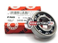 FAG 16002 C3 DEEP GROOVE BALL BEARING, OPEN TYPE, NO SEALS 15x32x8mm