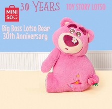 Disney Lotso Bear Stuffed Animal Toy Story 30th Anniversary Strawberry Plush Toy