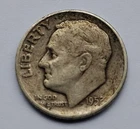 1952 S ROOSEVELT Silver DIME in circulated condition