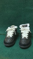 Chanel black and white quilted Sneakers size 37