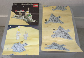 Vintage/Excellent LEGO Space Set 442 Space Shuttle Complete w/ Box, Manual