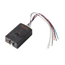 Car Audio Speaker Wire to RCA Line Output Converter, 2-Channel High to Low