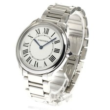Cartier CARTIER WSRN0034 Rondmaster de Cartier 36MM Quartz Boys Good Condition w 3