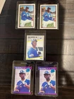(1) 1989 Fleer / (2) Bowman / (2) Donruss Ken Griffey Jr Rookie RC Baseball Card