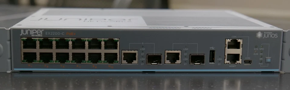 Juniper Networks EX2200-c PoE+ REV: B REV: 09 - Bild 2 von 4