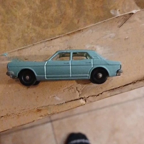 Lesney Matchbox Series No. 53 Ford Zodiac Mk IV Diecast Blue Car Vehicle