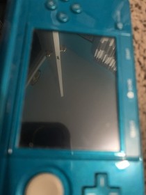 Nintendo 3DS Original - Aqua Blue + Super Mario Bros 2 Metroid READ