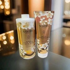 Nakery Beauty Fresh Nectar Supersize Face,Body,Hair Wash and Body Butter-Jumbo