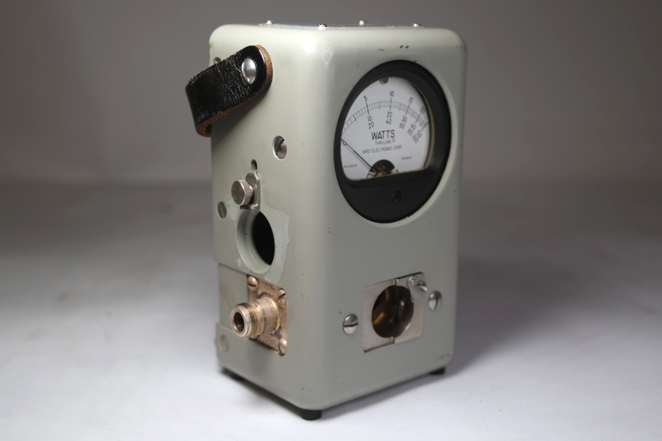 BIRD THRULINE 43 WATTMETER – Pulled from Working Environment w/ Case | eBay