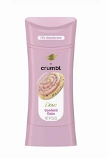 Dove X Crumbl Confetti Cake Cookie Deodorant Stick 2.6 oz. New