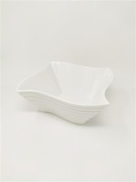 Schale Porzellan Weiß SchüSsel SalatschüSsel Obstschale Dekoschale Ø 21/21 Cm.
