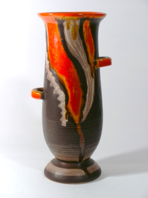 CARSTENS UFFRECHT - Keramik - 50iger Jahre - LAUFGLASUR WEST GERMAN POTTERY