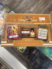 2025 Leaf Glory of the Game Basketball Box Hobby 4 Autos And/or Patches