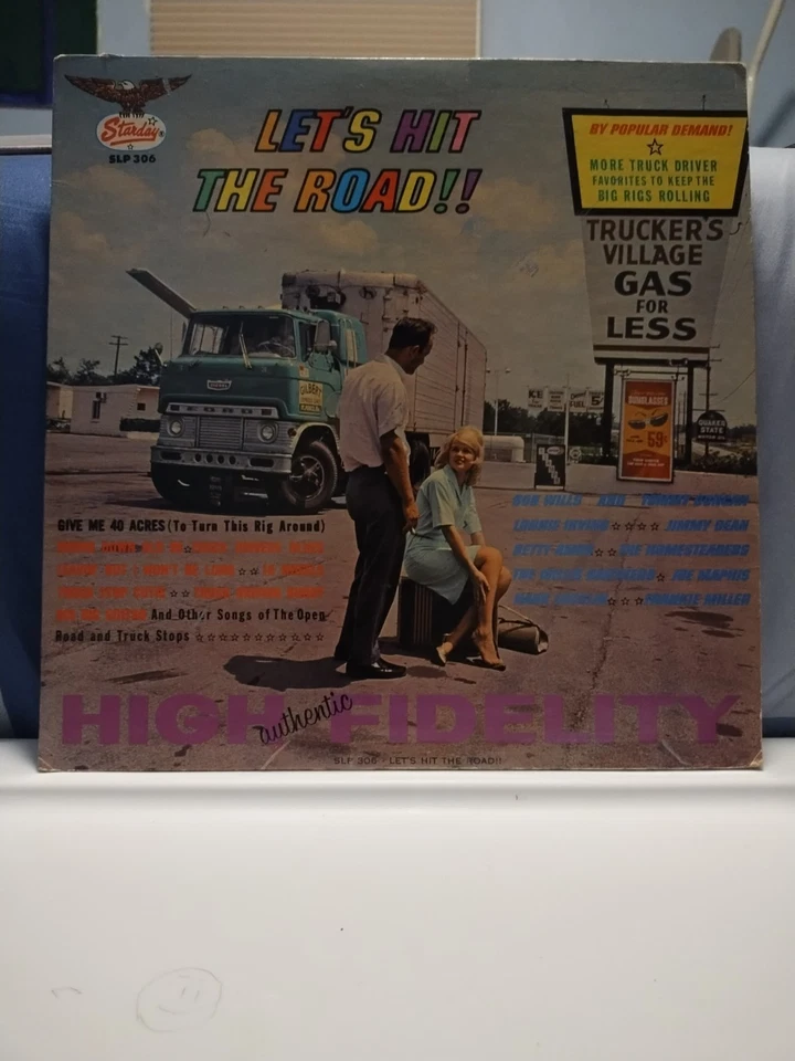 STARDAY Let's Hit the Road!! SCARCE LP Frankie Miller JOE MAPES Country Boppers - Image 2 of 4