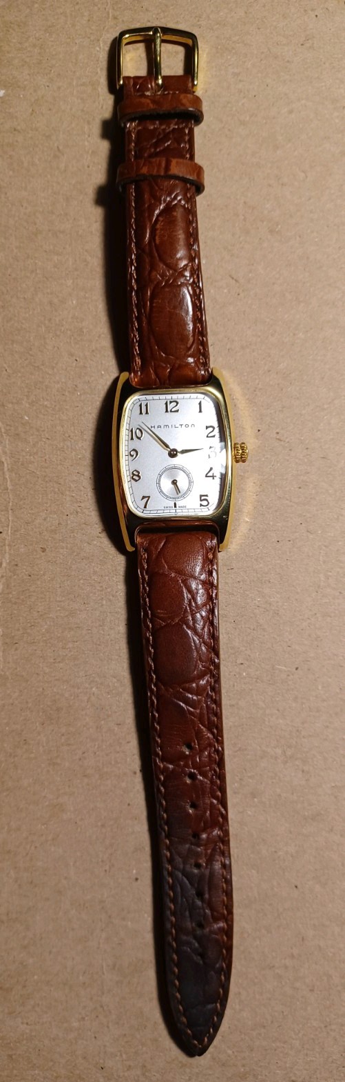 – Hamilton H134110 Vintage Quartz Runs Cond Excellent – Perfectly Watch - vintagewatches.pk