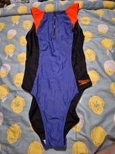 Ladies Speedo All In One Swim Costume Size 12 More Like 10 Great Cond Used