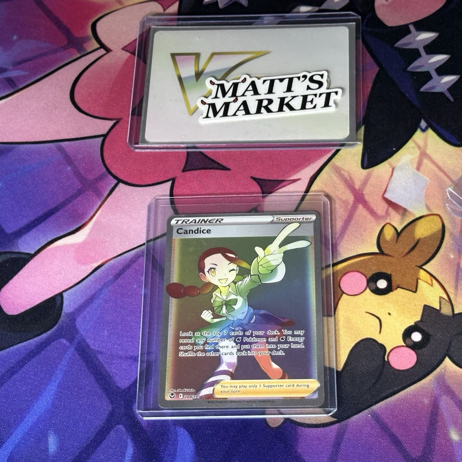 Candice (Secret) 204/195 Swsh12: Sword & Shield - Silver Tempest Holo