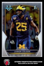 2022 Bowman University Chrome #47 Junior Colson Michigan Wolverines NFL