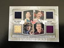 KRISTI YAMAGUCHI, SASHA COHEN +  - #QM-03 Quad Memorabilia - 2013 Sport Kings