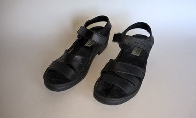 Joseph Seibel Womens Shoes Sandals Size 36 EU Or 5.5-6 US Black Splendid Elena