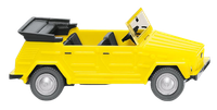 H0 / 1:87 Wiking 004048 Vw 181 KüBelwagen Als Privat Pkw In Rapsgelb