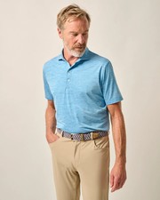 johnnie-O Featherweight Performance Polo - Huronn Majorca Size L