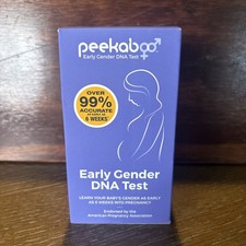 Peekaboo at Home Baby Gender Predictor Test Kit, Test at 6 Weeks Pregnant B6