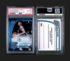 Nolan Traore Blue Reptilian Auto #145/150 2024 Bowman U Chrome PSA 10 GEM MINT
