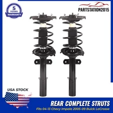 Fits 04-13 Chevy Impala 2005-09 Buick LaCrosse 04-08 Grand Prix Pair Rear Struts