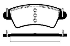 RAICAM Bremsbeläge Satz Vorne Bremsklötze passend für PEUGEOT 206 CC (2D)