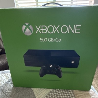 Microsoft Xbox One 500 GB Black HDMI Home Console Platform Video Game System