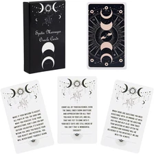 Spirit Messages Oracle Cards, Life Oracle Cards Deck, Oracle Cards for Beginners