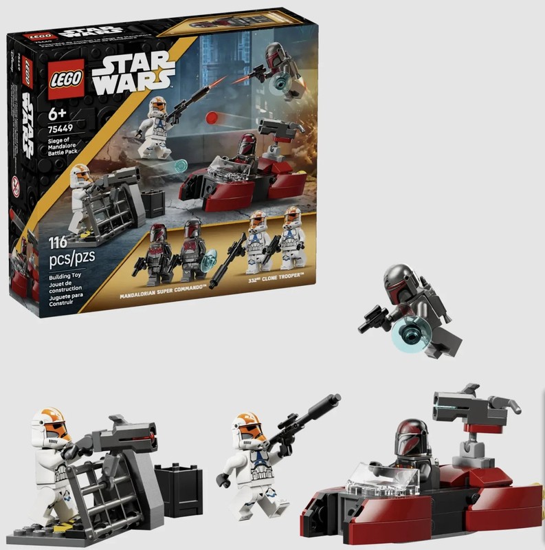 Lego Star Wars - Siege of Mandalore Battle Pack 75449 BNIB FREE POSTAGE!! CHEAP!