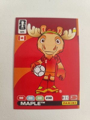 Panini Adrenalyn XL FIFA World Cup 2026 Official Mascot Maple #625 Canada CAN