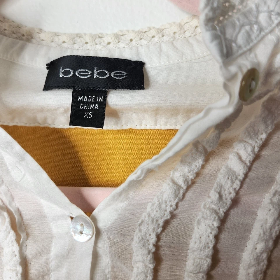 Blusa Chaleco Bebe Amarillo ASO Penny Big Bang Theory Yellow Y2K XS Foto 4 de 4