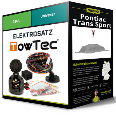 Elektrosatz 7-pol universell für PONTIAC Trans Sport 07.1989-12.1997 NEU